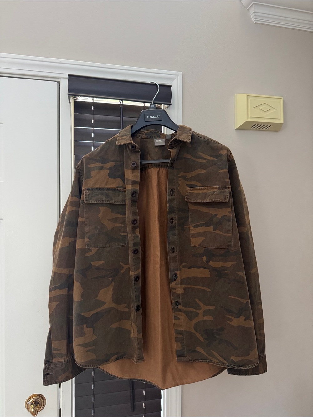 ASOS Brown Camo Field Jacket